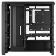 Corsair FRAME 4000X RS PC Case, Mid-Tower, E-ATX - 4x RS120 Fans, black image number null