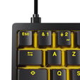 Endgame Gear KB65HE Hall Effect Gaming-Tastatur - Gateron KS-37B, ISO FR image number null
