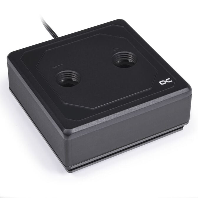 Alphacool Eisblock XPX Aurora Edge CPU-K&uuml;hler - Messing Black Digital RGB image number 1