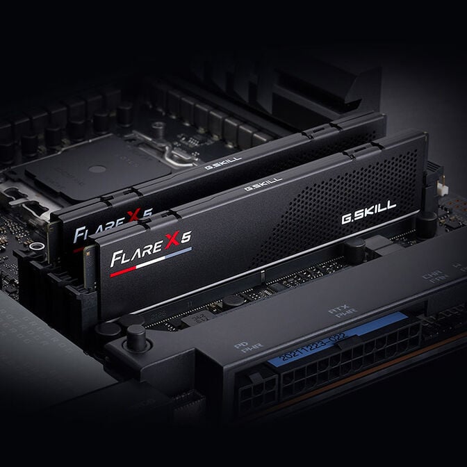 G.Skill Flare X5 DDR5-6000 RAM, CL36, EXPO - 32 GB Dual-Kit, schwarz image number 4