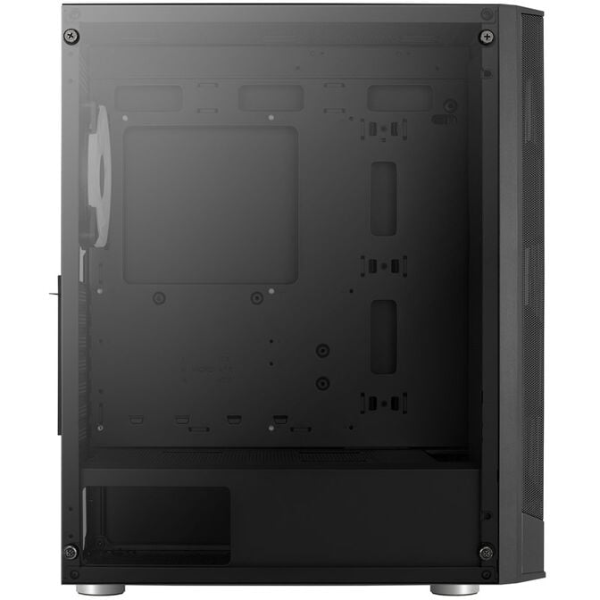 Aerocool Prism ARGB Midi-Tower, Tempered Glass - schwarz image number 9
