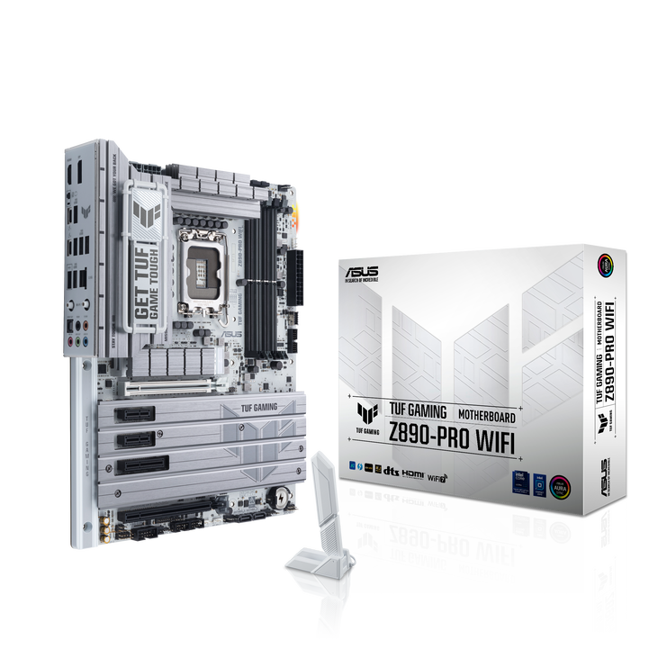 ASUS TUF Gaming Z890-Pro WiFi Motherboard, Socket 1851, Intel Z890, DDR5 image number 0