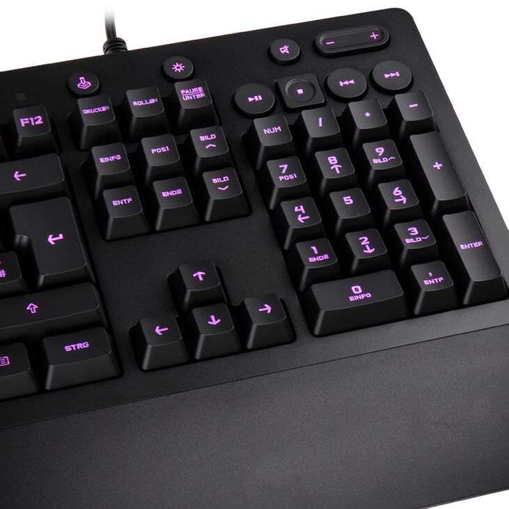Logitech G213 Prodigy RGB-Gaming-Tastatur - schwarz image number 4