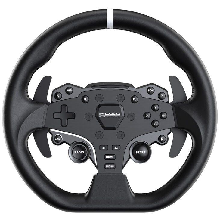 MOZA R5 Racing Set (R5 DD Wheelbase, ES Wheel, SR-P Lite Pedale, Tischhalterung) image number 2