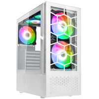 Kolink Observatory MX Glass ARGB Midi-Tower - wei&szlig;