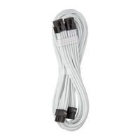 CableMod C-Series Pro ModMesh Bridged Anschlusskabel - 8+8-Pin PCIe, wei&szlig;, 60cm