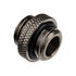 Alphacool ES Dual Adapter, Plug-in, G1/4 Female to G1/4 Female - Black image number null