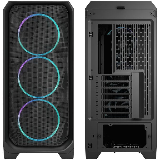 Fractal Design Meshify 3 RGB TG Light PC-Geh&auml;use, Midi-Tower, E-ATX - schwarz image number 10