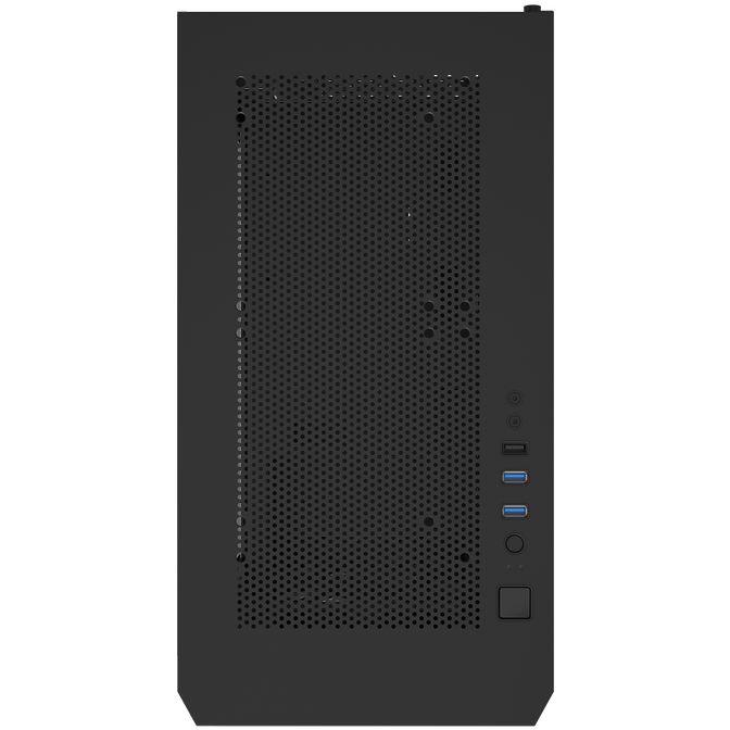 Montech AIR 100 LITE PC Case, Mid Tower, Micro-ATX, Tempered Glass - Black image number 3