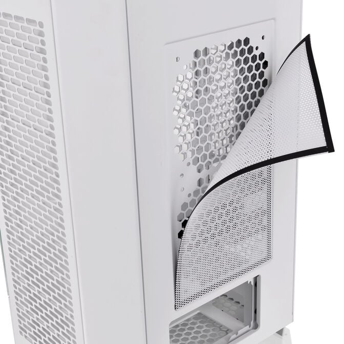 Thermaltake The Tower 300 PC-Geh&auml;use, Mini-Geh&auml;use, mATX, Tempered Glass - inklusive 2x 140-mm-L&uuml;fter, wei&szlig; image number 31