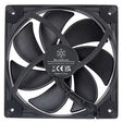 SilverStone VISTA Performance PWM Fan - 140 mm, Black image number null