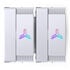 Jonsbo CR-3000E CPU cooler, dual tower, ARGB, 260W TDP - white, 120mm image number null