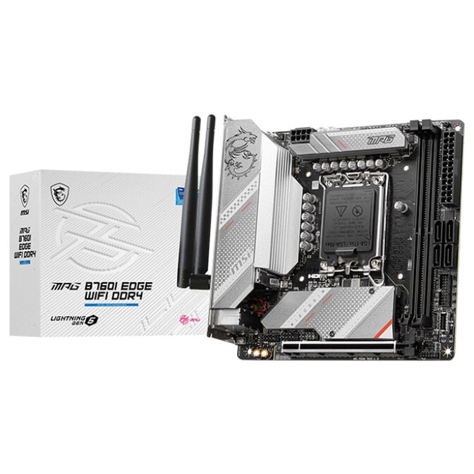 MSI B760I Edge WiFi, Socket LGA 1700, Intel B760I, Mini-ITX - DDR5 image number 0