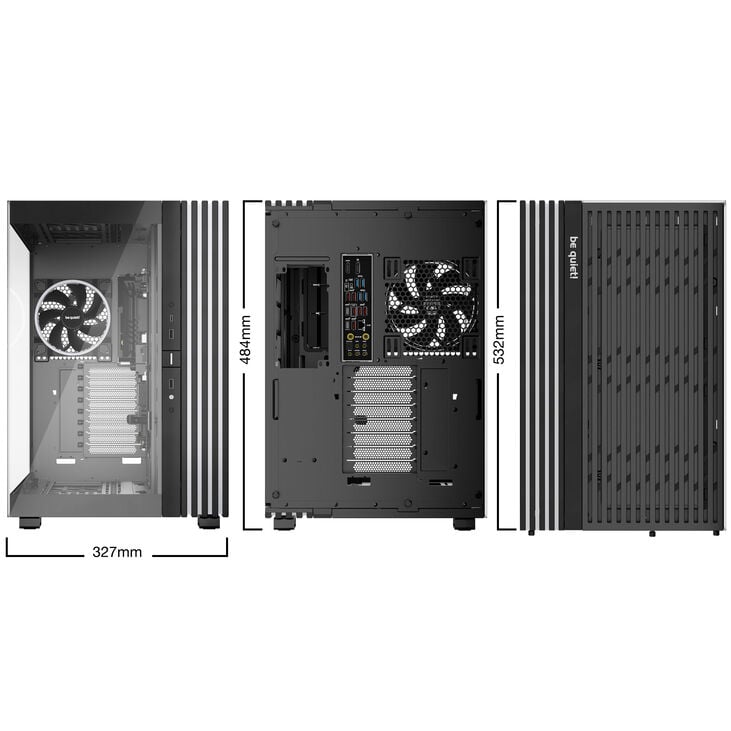 be quiet! Light Base 900 FX Big-Tower, Tempered Glass, ARGB - schwarz image number 7