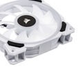 Corsair LL120 RGB Dual Light Loop PWM Fan, 3-Pack including Controller - 120mm white image number null