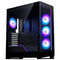 Phanteks NV5X PC-Geh&auml;use, Midi-Tower, E-ATX, Tempered Glass, ARGB - schwarz