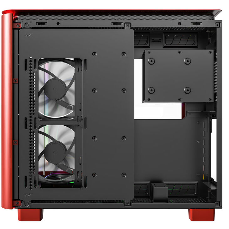 Montech KING 95 PRO Mid Tower, Tempered Glass, ARGB - Red image number 6