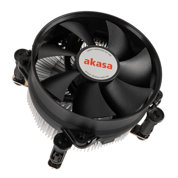 Akasa AK-CC6603EP01 Low Profile CPU Cooler - Socket LGA 1700, 59.2mm high image number 0