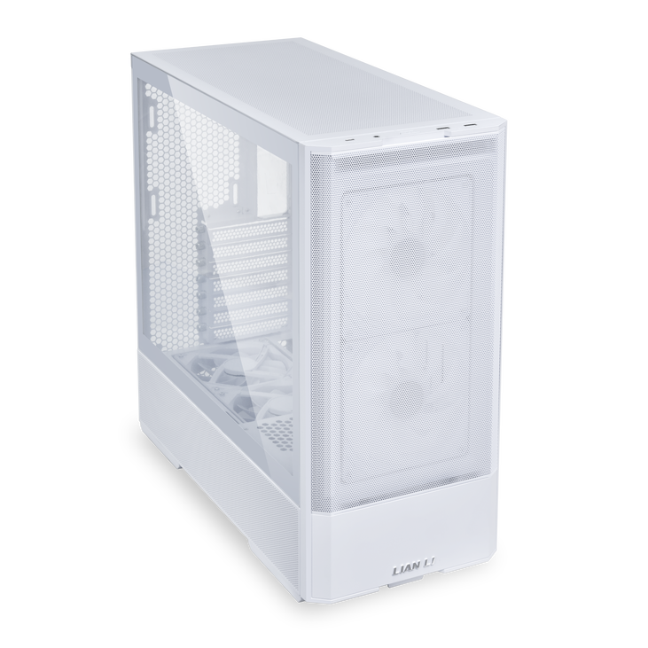 Lian Li LANCOOL 207 PC Gehäuse, Midi-Tower, ATX, Tempered Glass - weiß image number 2