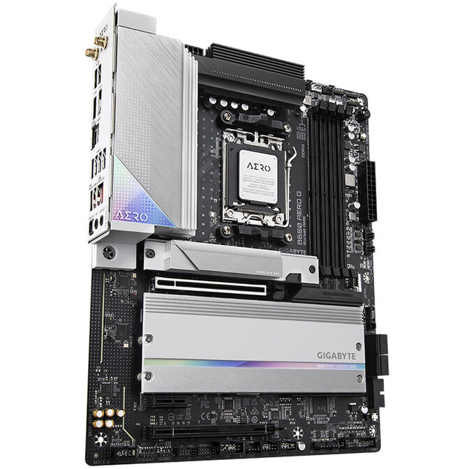 GIGABYTE B650 Aero G Mainboard, Sockel AM5, AMD B650, ATX, DDR5 image number 1