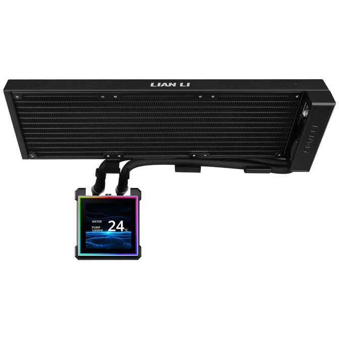 Lian Li HydroShift II LCD-S 360N AiO-Wasserk&uuml;hlung, RGB, LCD-Display - ohne L&uuml;fter, 360mm, schwarz image number 2