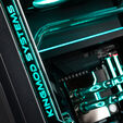 Gaming PC Crystal Phantom, Intel Core Ultra 9 285K, NVIDIA GeForce RTX 5090 - Custom Water Cooling image number null