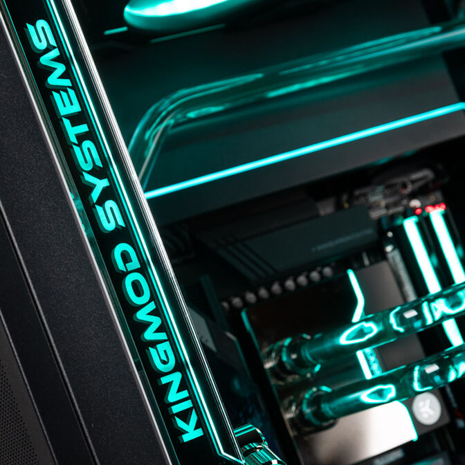 Gaming PC Crystal Phantom, Intel Core Ultra 9 285K, NVIDIA GeForce RTX 5090 - Custom Water Cooling image number 8