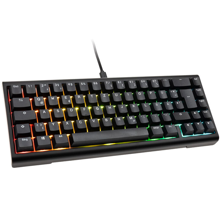 Ducky Tinker 65 Gaming-Tastatur, RGB - MX-Blue (ISO-DE) image number 0
