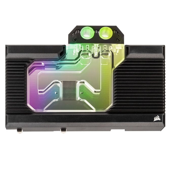 Corsair Hydro X Series XG7 RGB 3090 Ti FE GPU Water Block - Acrylic + Nickel image number 2