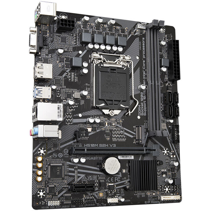 GIGABYTE H510M S2H V3 Mainboard, Sockel 1200, Intel H470, Micro-ATX, DDR4 image number 1