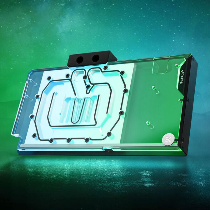 EK Water Blocks EK-Quantum Vector3 TUF Gaming RTX 5080 GPU Wasserblock, D-RGB - Acryl image number 2