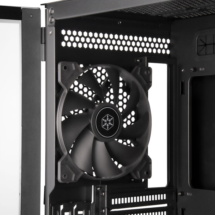 SilverStone SST-SEH1B-G - SETA H1 Midi-Tower, Tempered Glass - schwarz image number 6