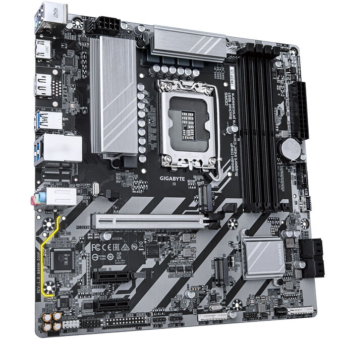GIGABYTE B860M D3HP Mainboard, Sockel 1851, Intel B860, mATX, DDR5 image number 1