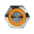 DimasTech Vandalismustaster 22mm - Silverline - orange image number null