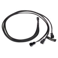 Alphacool Y-Splitter 3-Pin auf 3x 3-Pin 60cm