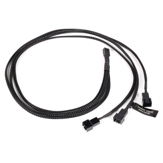 Alphacool Y-Splitter 3-Pin auf 3x 3-Pin 60cm image number 0