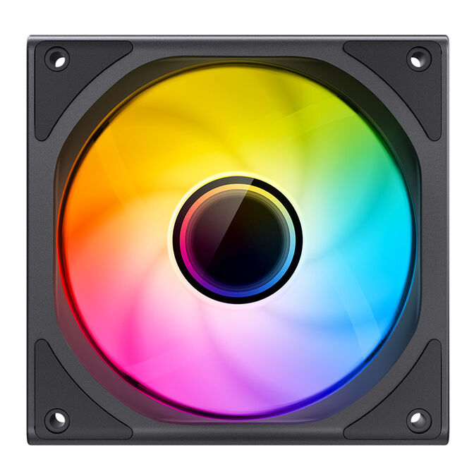 Jonsbo ZK-120B RGB PWM Fan, 120mm, 3-Pack - black image number 6