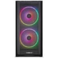 Lian Li LANCOOL 216 PC Case Bundle + HYDROSHIFT II LCD-C 360TL AiO - black image number null