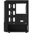 Aerocool Quantum v3 Midi-Tower, RGB, Tempered Glass - schwarz image number null