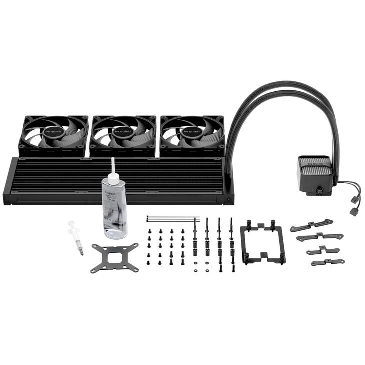 be quiet! Silent Loop 3 AIO Cooler, ARGB - 420mm, black image number 5