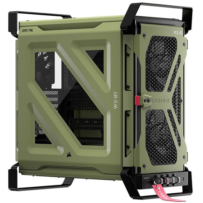 Corsair WARTHOG RS Performance Mid-Tower Case, Green image number 1