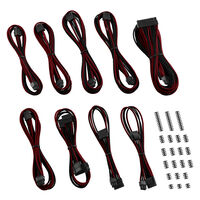 CableMod Classic ModMesh C-Series Cable Kit Corsair RMi & RMx - schwarz/blutrot