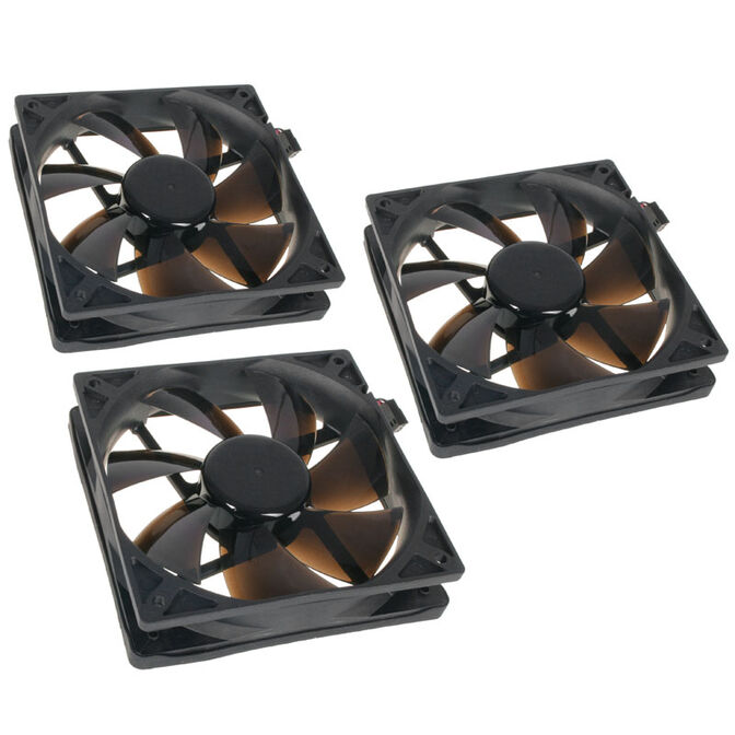 Noiseblocker BlackSilent Pro Fan PL2 - 120mm, 3 St&uuml;ck image number 0