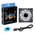 Lian Lian Li "4-Pack" - 3x UNI FAN SL-INF 120 ARGB Reverse Blade PWM Fans & 1x Standard Blade, 120mm - black (Without Controller) image number null