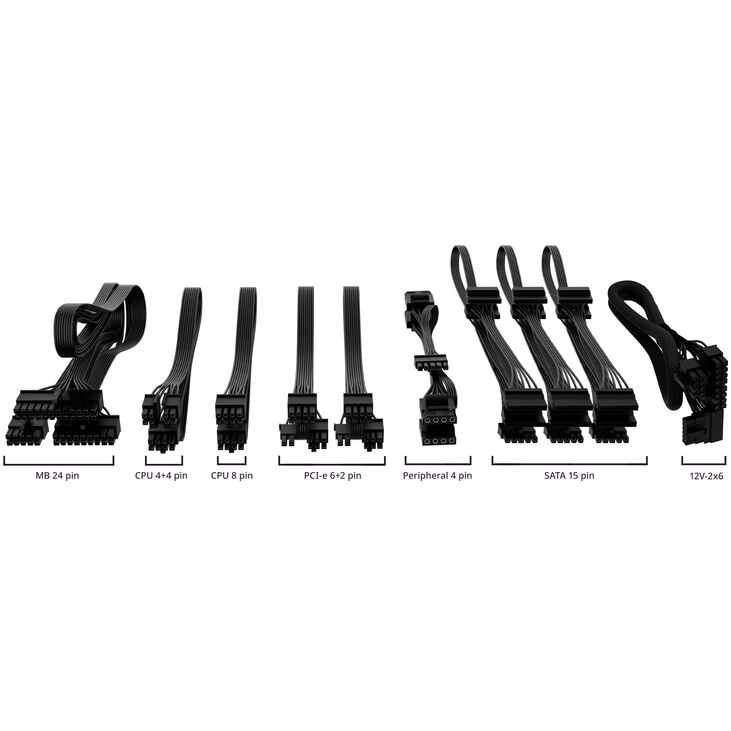 Cooler Master MWE V2, 80 PLUS Gold Netzteil, modular, PCIe 5.1 - 850 Watt, schwarz image number 9
