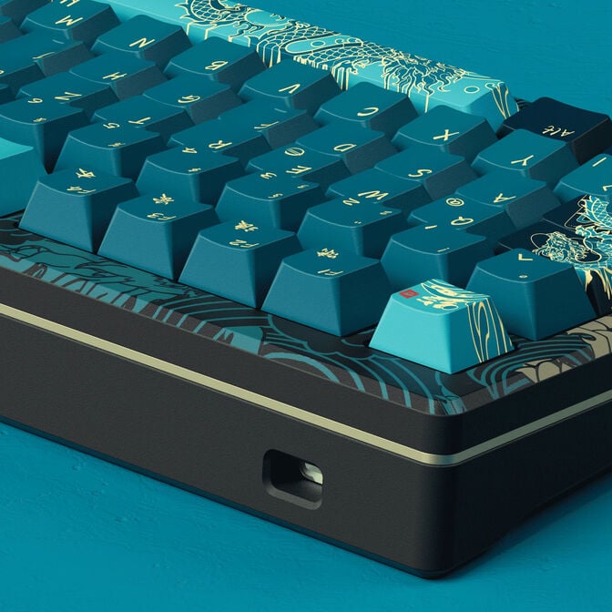 AKKO MOD 007B V3 HE "Year of the Dragon" Gaming Tastatur, RGB - Astrolink Switch, ISO-DE/UK image number 9