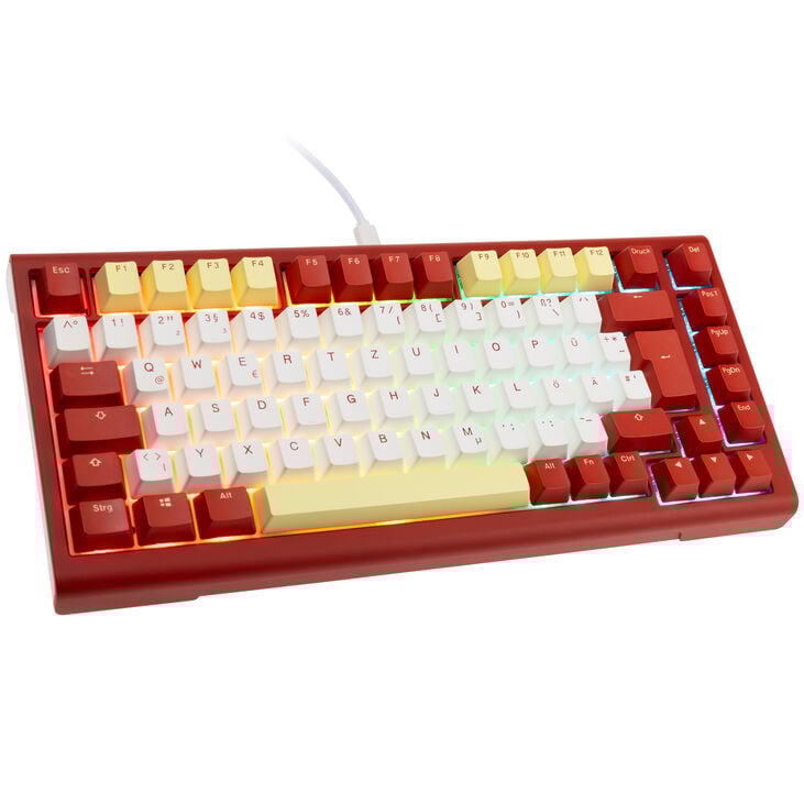 Ducky ProjectD x Fallout Bundle, Tinker 75 + Nuka-Cola Mousepad - MX2A Blue, ISO (DE) image number 1