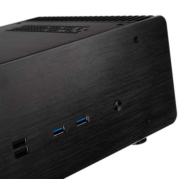 Akasa Maxwell Pro Mini-ITX Gehäuse OEM - schwarz image number 4