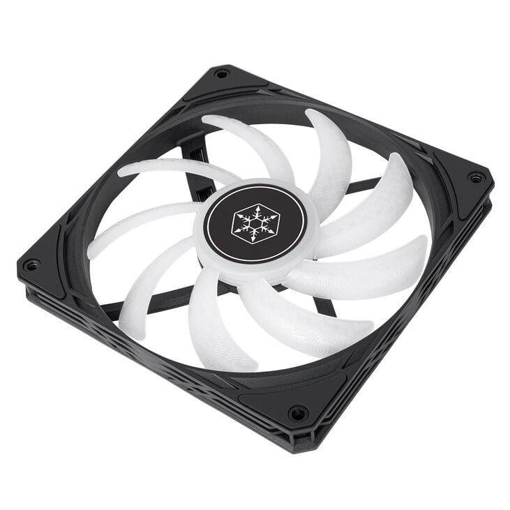 SilverStone SST-AS140B-ARGB Air Slimmer 140 PWM Lüfter - schwarz image number 4