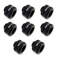 XSPC fitting G1/4" to 14mm hard tube, black matte - 8 pieces